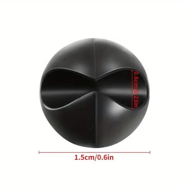 Black Silicone Cable Organizers