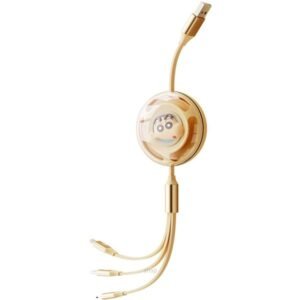 306993_1-1.jpg ROCK Crayon ShinChan 3.5A Retractable 3 In 1 Cable (1.1M)