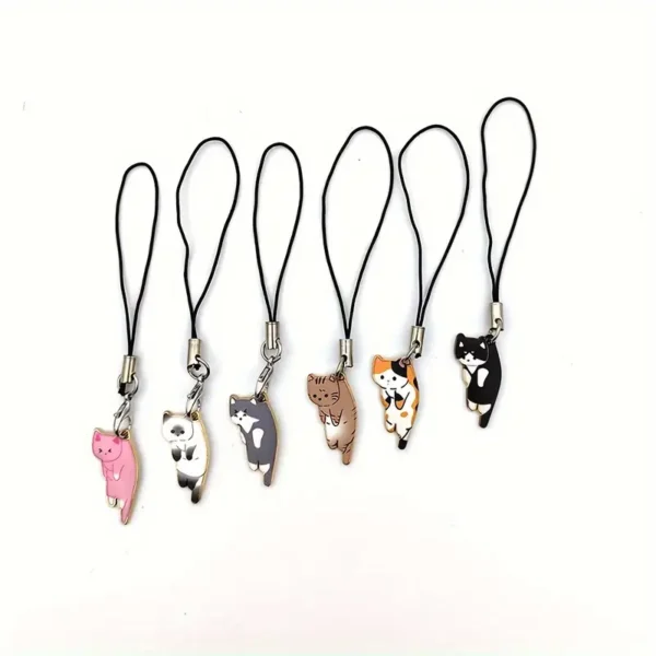Cute Cat Phone Strap Lanyards