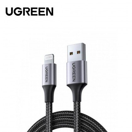 5_1732766449.jpg Ugreen USB A To Lightning Cable Alu Case with Braided 1.5M Black