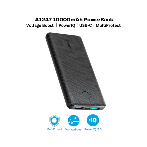 A12471.webp Anker A1247 PowerCore III 10000mAh USB-C Portable Powerbank